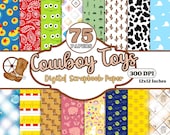 Toys Digital Paper Scrapbook, Toys Patterns, Toys Wallpaper Scrapbook JPEG