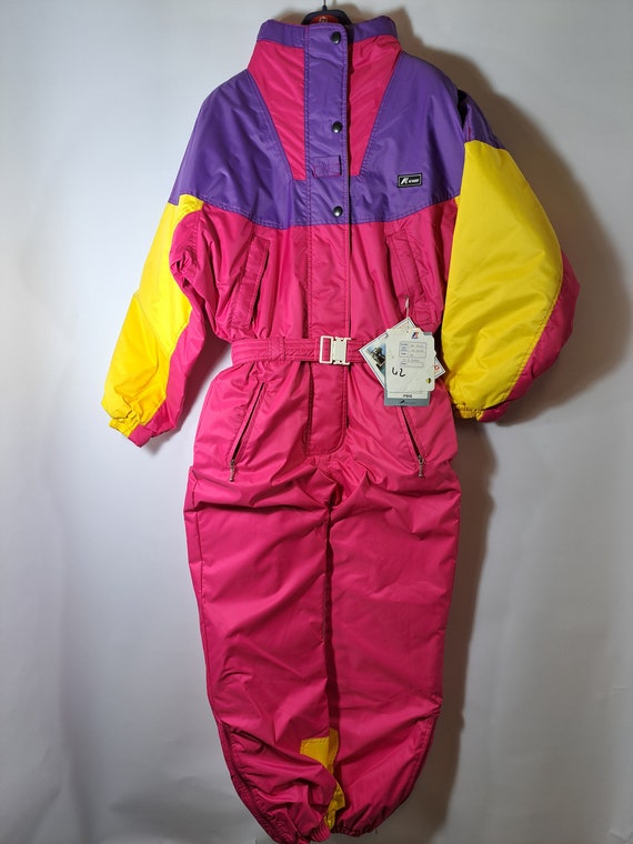 Combinaison Ski Vintage KWAY s m l xl 80s 90s Fila Colmar Ellesse Etsy France