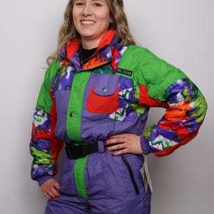 New Vintage Item* MC ROSS Ski Suit s m l xl 80s 90s deadstock fila colmar moncler kway ellesse ciesse belfe asics nordica