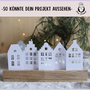 Plotterdatei Häuschen – Häuschendeko plotten oder lasern