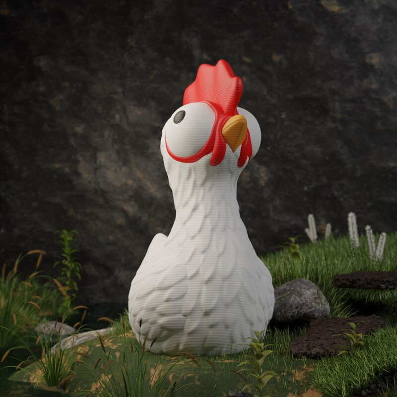 Chicken Jockey Figure - Etsy
