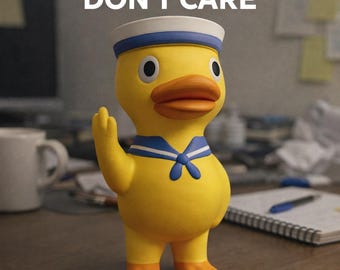duck middle finger figurine funny rude duck decor sarcastic desk statue bold duck gag gift for coworker dark humor lovers