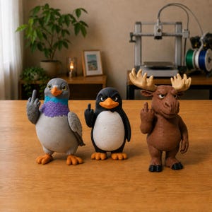 Office Survival Kit: Sarcastic 3D Printed Desk Decor for Coworkers (Standard Size)