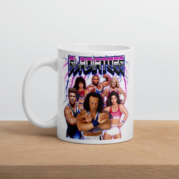 Gladiators 90s Bootleg Mug - Gladiators | 90s | Bootleg | Nostalgia