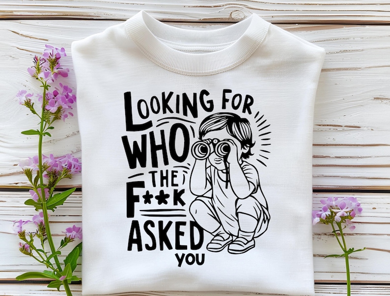 Looking for Who Asked Sarcastic SVG PNG: Funny Quote (Digital File) image 4