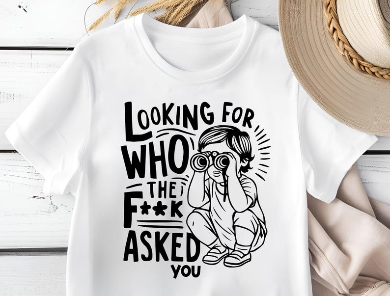 Looking for Who Asked Sarcastic SVG PNG: Funny Quote (Digital File) image 5