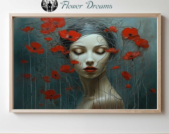 Flower Dreams | Printable | 4:3