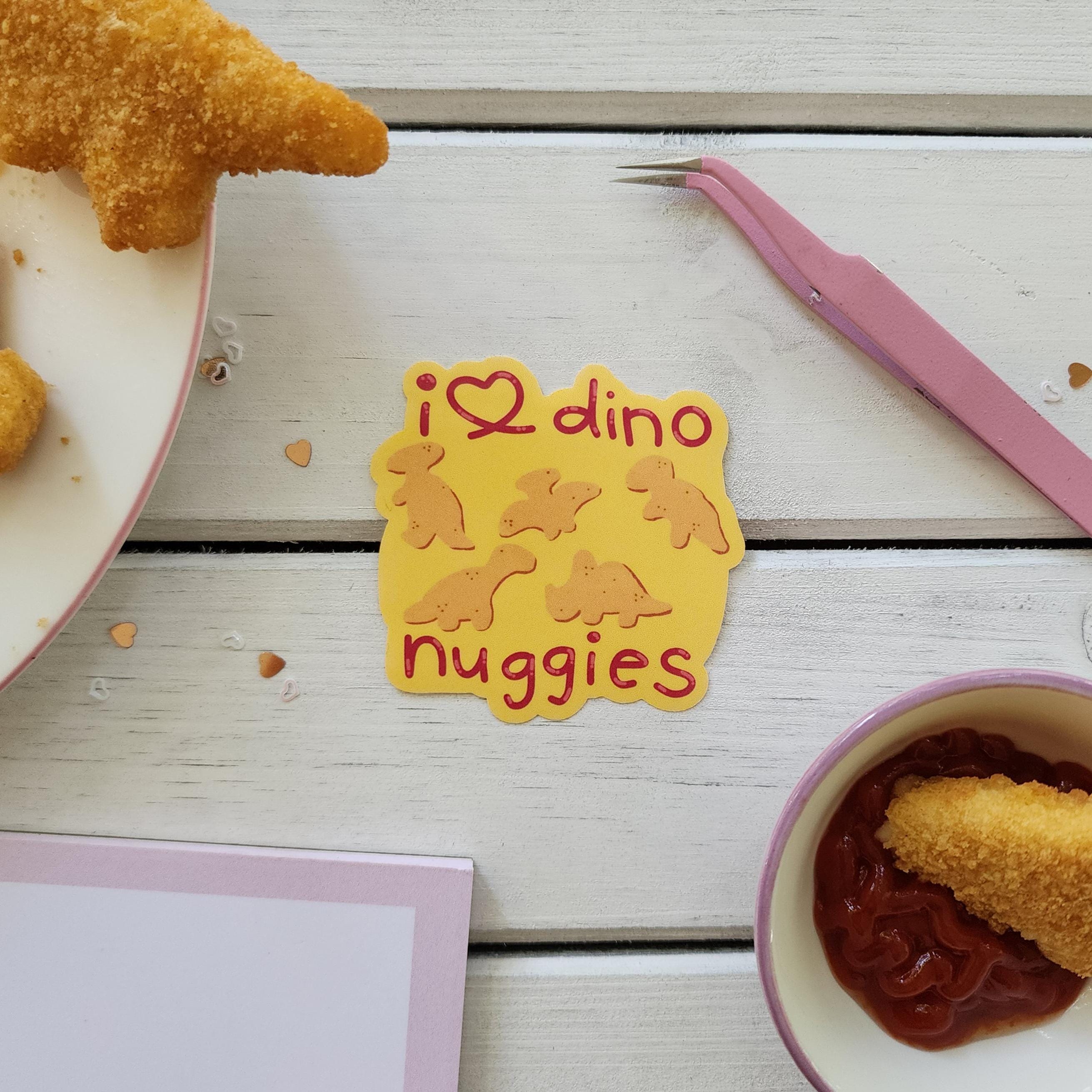 Dinosaur Chicken Nugget Pillow Set - Mommy Dinosaur and 3 Baby Dinosaurs –  Dinolize, image size:2620x2620