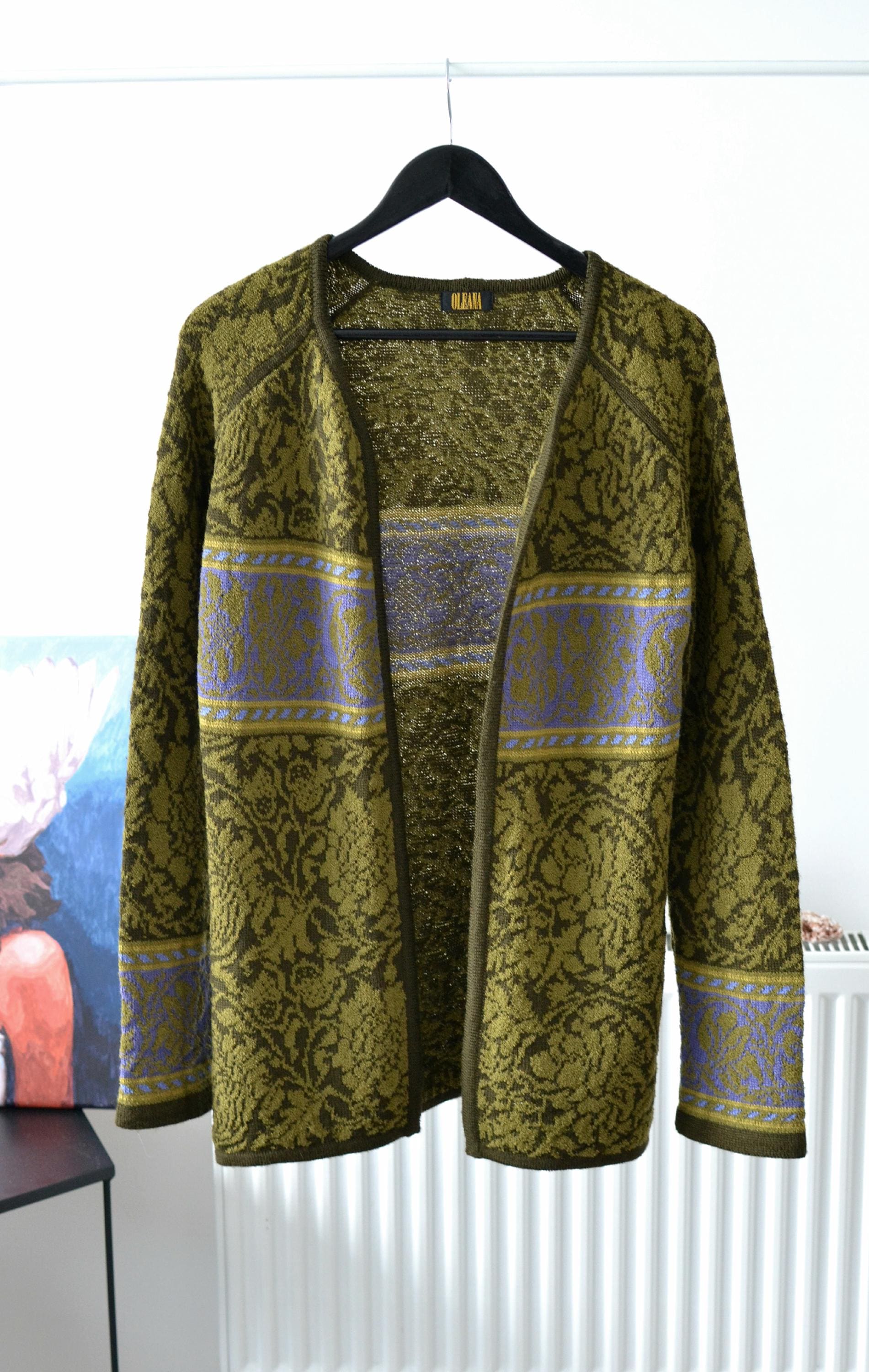 その他ブランド / oleana/カーディガン(厚手)/L/ウール/ボルドー oleana/カーディガン(厚手)/L/ウール/ボルドー Oleana - その他