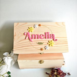 BABY KEEPSAKE BOX| Personalized wooden keepsake box, Personalised Baby Gift, Baby Keepsake box, baby keepsake box, baby memory box