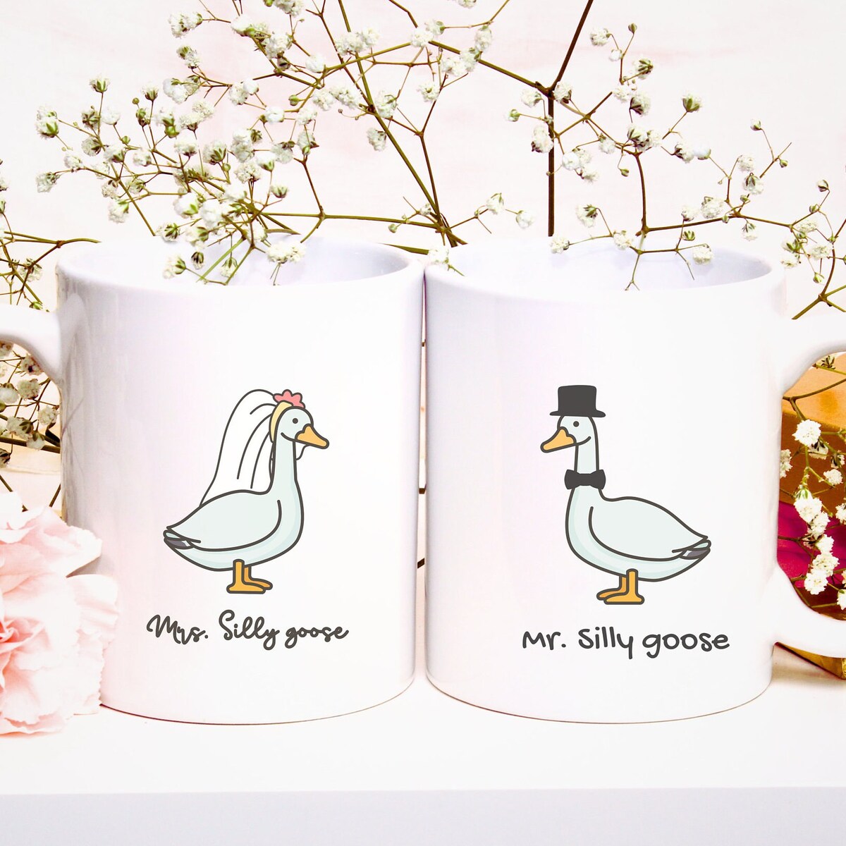 Mr. Silly Goose Wedding Mug Engagement Coffee Mug Funny Newlywed Gift for Couples Husband to Be Gift for Him Fiancee Present - Etsy