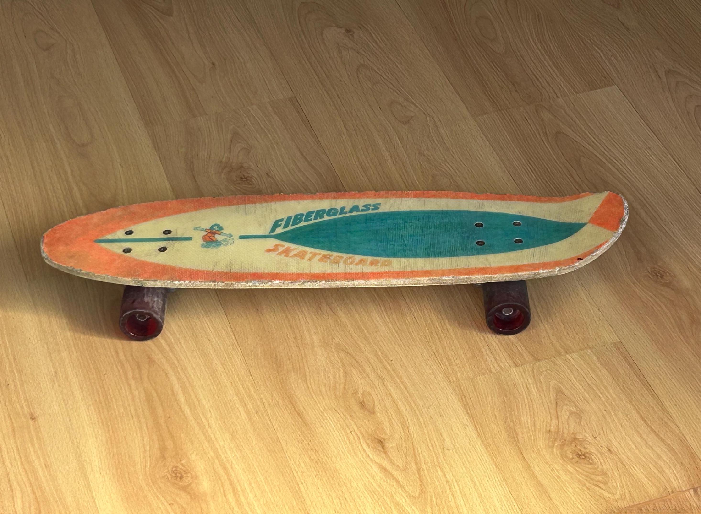 ビンテージ スケートボード 70年代 USA skate board 1960-70's ヴィンテージ ウッド スケートボード - アンティーク