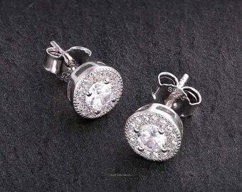 3-15mm Moissane Orecchini con diamanti per le donne