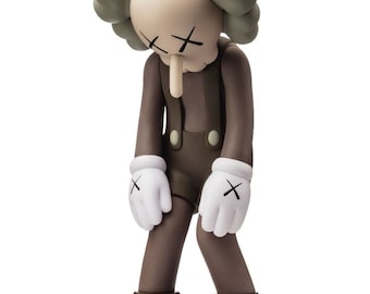 KAWS (1974), SMALL LIE Brown, 2020