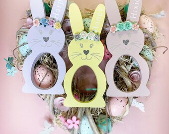 Easter Bunny Egg Holder | Chocolate Egg Holder | Easter Gifts | Easter Decor | Personalised