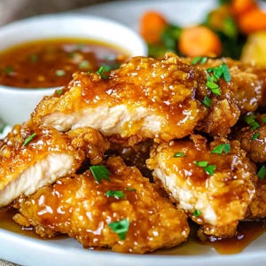 BEST RECIPE for Double Crunch Honey Garlic Chicken | Crispy, Sweet & Savory | Download Pdf