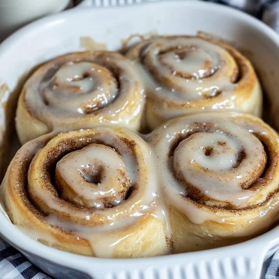 Homemade Cinnamon Rolls Recipe: Fluffy Soft (PDF Download)