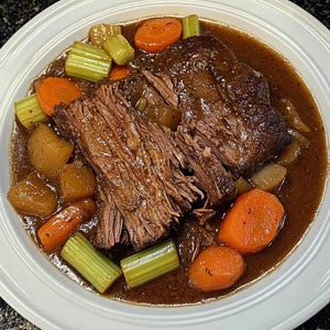 Pot Roast Recipe: Hearty Comfort Food Dinner (PDF Download)