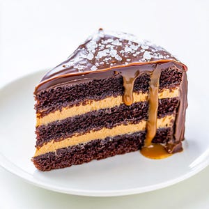 BEST RECIPE for Salted Caramel Chocolate Cake | Decadent Chocolate Cake with Caramel Filling & Ganache | Download Pdf