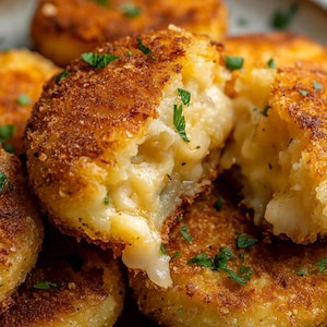 BEST RECIPE Quick & Easy Stuffed Potato Cakes | Crispy and Cheesy | Printable Recipe | Download Pdf