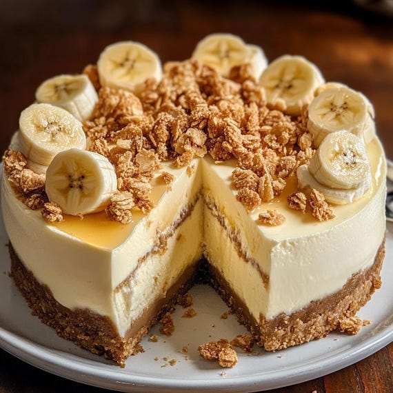 Banana Pudding Crunch Cheesecake Recipe: Gourmet Layered Dessert