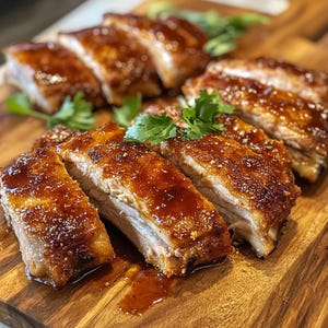 Air-Fried BBQ Ribs Recipe: Crispy & Quick (Download PDF)