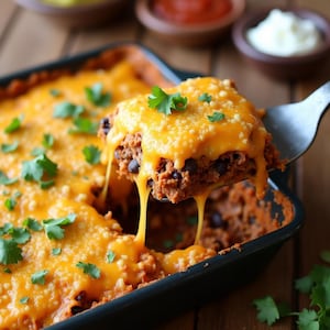 BEST RECIPE For Emily&#39;s Excellent Taco Casserole | Cheesy, Crunchy, & Easy | Family-Friendly Dinner | Instant Digital Download PDF