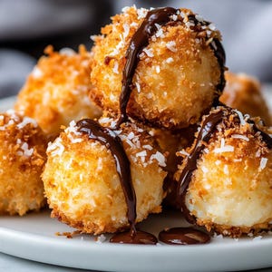BEST RECIPE Easy Coconut Balls | No-Bake Sweet Treat | Printable Recipe | Download Pdf