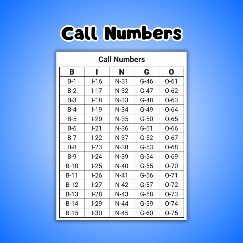 2000 Bingo Card Set: Large Print, Fun for All Ages (instant PDF ...