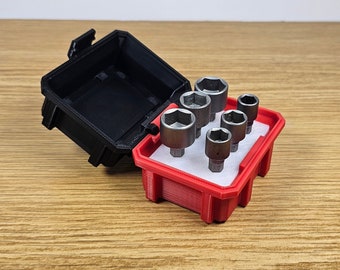 Storage case for hex wrench