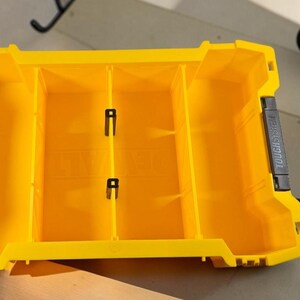 Dewalt Tough System 2.0 deep dividers for toolbox - 7 piece set DWST83408-1 image 3