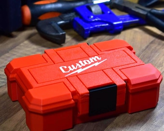 Storage box for tools and accessories - can be used with Milwaukee Packout storage system.