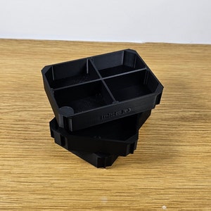 Bandeja organizadora poco profunda/vaso apilable con divisores DeWalt TSTAK/Stanley Pro-Stack