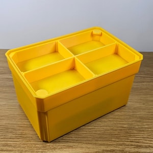 Bandeja organizadora grande y poco profunda DeWalt TSTAK / Stanley Pro-Stack / recipiente apilable con divisores