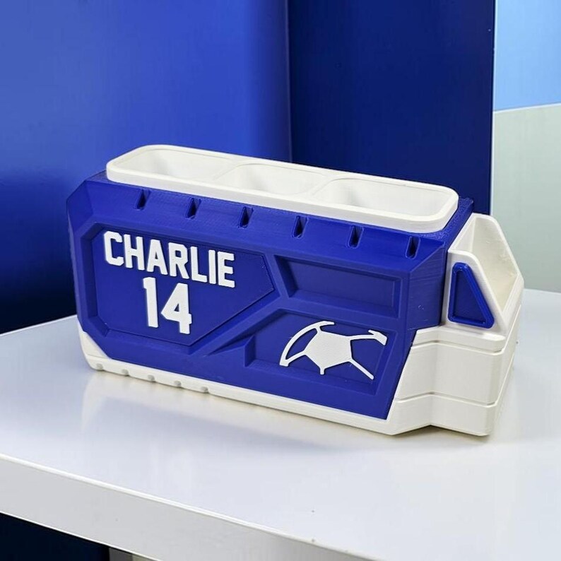 Football Inspired Toolbox Pen Pot & Desk Organiser image 10