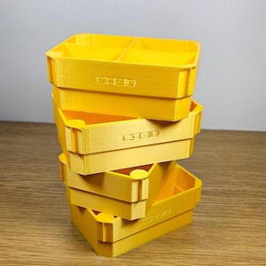 DeWalt TSTAK / Stanley Pro-Stack medium organiser tray / nesting cup with dividers