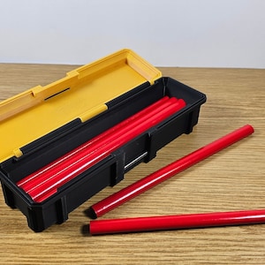Caja de almacenamiento para lápices de fontanero/carpintero: accesorio ideal para herramientas DeWalt