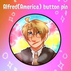 Hetalia button pins