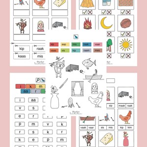 Núcleo de lectura 1 - conjunto de 43 hojas de trabajo