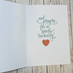 Sending Love to You Card, Thinking of You, Get Well Soon Card, Card for ...