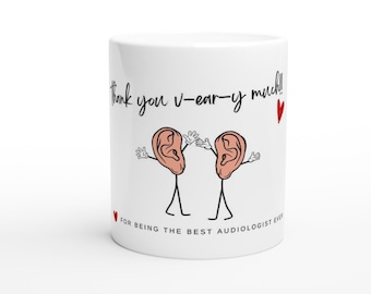 Caneca de cerâmica branca de 11 onças