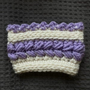 Coffee Cozy // crochet handmade