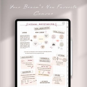 Digital Notebook | GoodNotes Notebook, Student Notebook, iPad Notebook, GoodNotes Template, Notebook Journal | Lined, Grid, Dotted, Cornell image 11