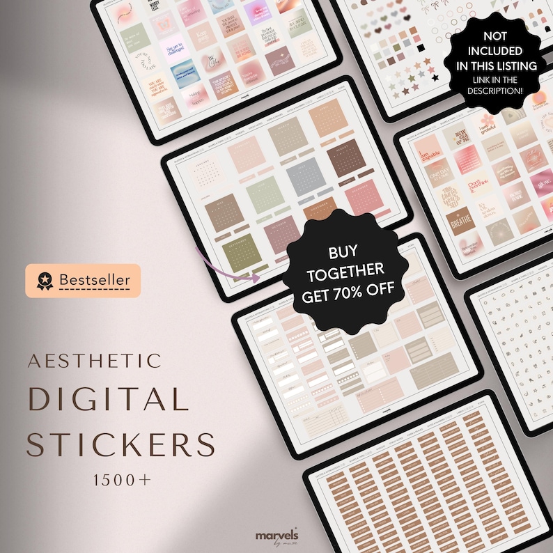 Digital Notebook | GoodNotes Notebook, Student Notebook, iPad Notebook, GoodNotes Template, Notebook Journal | Lined, Grid, Dotted, Cornell image 12
