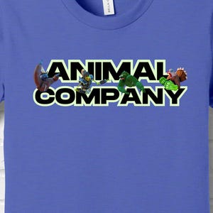 T-shirt Animal Company, T-shirt de jeu Animal VR confortable, Skins de créatures au design unique, Idée cadeau parfaite pour les fans d'Oculus VR Animal Company