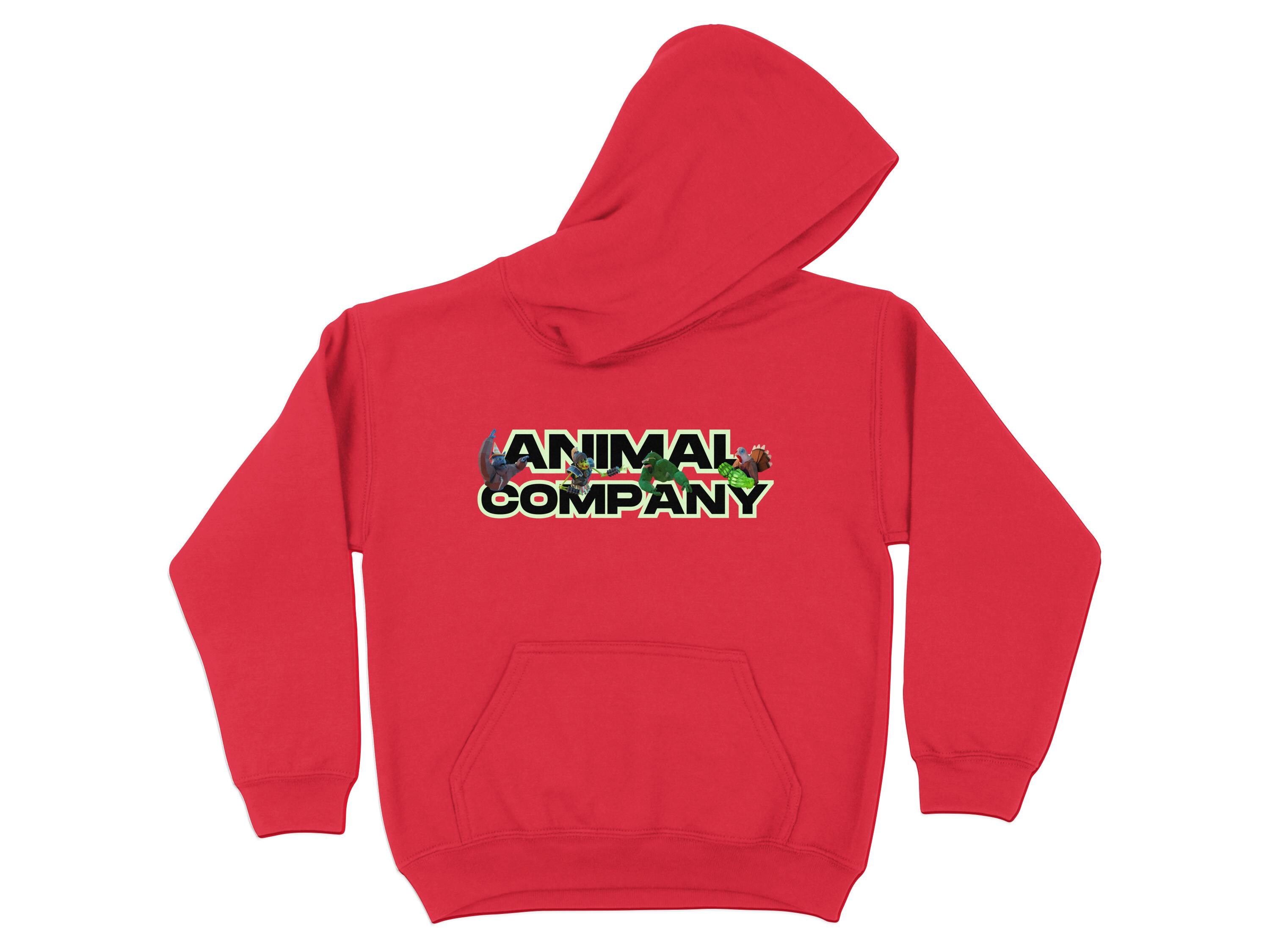Animal Company VR Game Hoodie, Funny Animal Graphic, Unique Hoodie 