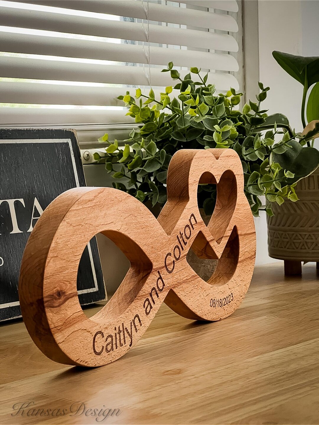 Personalized Infinity Love Sign - Etsy