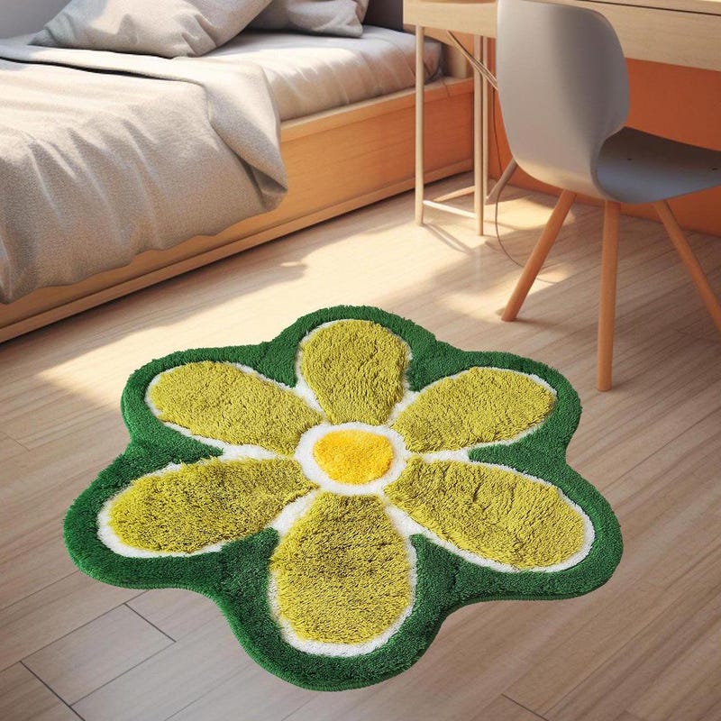 Flower Rug - Etsy