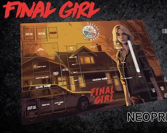 FINAL GIRL Mat (version anglaise) - Tapis en néoprène de qualité supérieure