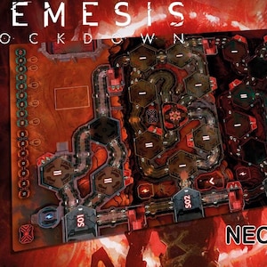 Nemesis Lockdown "Type A" speelmat - Premium kwaliteit neopreen speelmat